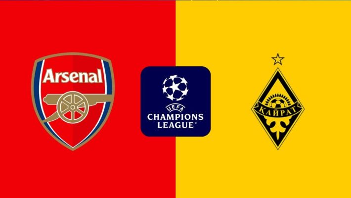 Nhận định Arsenal vs Kairat, 03:00 ngày 29/01: Pháo thủ hủy diệt